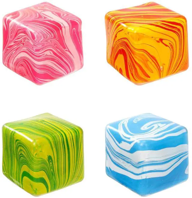 Main image of 4 PCS Fidget Toys Squishy Stress Cube
