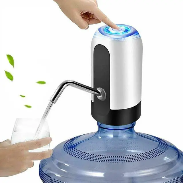 Main image of Electric Drinking Water Bottle Pump, USB Charging Automatic Drinking Water Dispenser, 5 Gallon Water Pump Dispenser, Portable Water Jug Pump for Universal 2-5 Gallon Bottle, for Home, Office, Travel