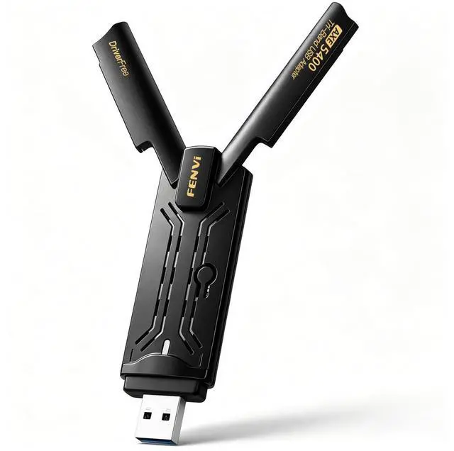 Main image of AX5400 WiFi 6E USB Adapter for Desktop PC - 6GHz Tri-Band Wireless Dongle, USB 3.0 Network Card for Gaming & 4K Streaming, Supports Windows 11/10