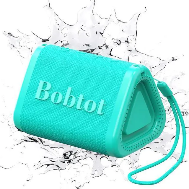 Main image of Portable Bluetooth Speaker Wireless, IPX7 Small Shower Speaker Waterproof, 15H Playing Time, Loud and Stereo Sound with Bass, TWS Pairing for Party, Camping, Travel, Green