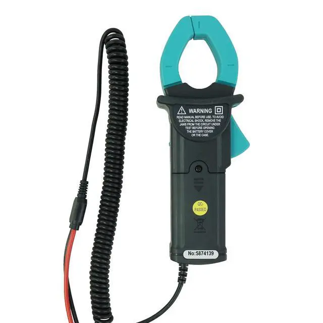 Alt view image 5 of 7 - AC/DC Clamp Meter Multimeter 400A True RMS Current Tester, Hall Effect Sensor, CAT III 600V, Low Battery Indicator, Auto Zero, 1mV/A and 10 mV/A Sensitivity