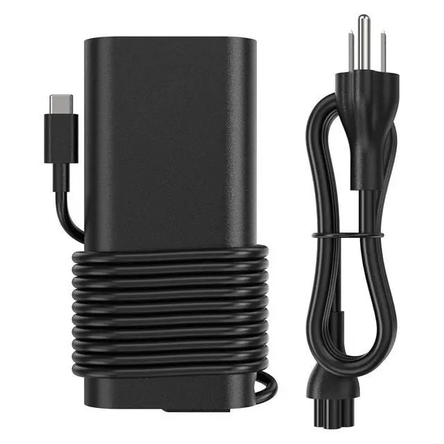 Alt view image 2 of 7 - 100W USB-C Laptop Charger Compatible with Dell Precision 5680 3580 3581 Latitude 5340 7640 7340 5440 5540 9440 Inspiron 14Plus 7440 XPS13 13Plus 15Plus 7430 7420 7430 5431 7425 7620 2-in-1