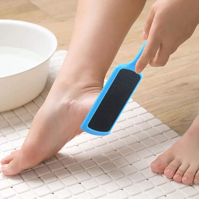 Alt view image 4 of 6 - Pedicure Foot Files Callus Remover with Double Sided Feet Rasp for Dead Skin Professional Scrubber for Feet (3 Pack)