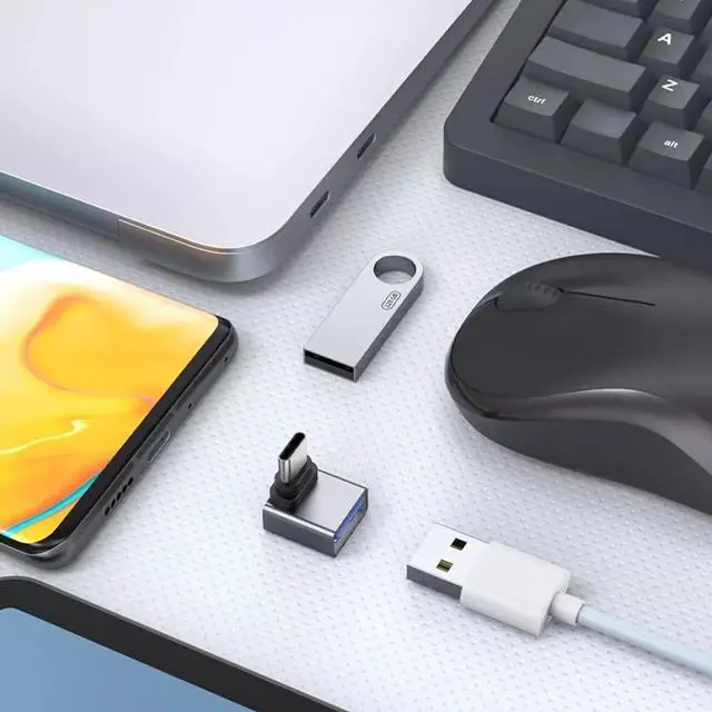 Alt view image 5 of 6 - 3Pcs Upgraded USB C to USB Adapter, High-Speed Data Transfer, USB Converter,USB C Male to USB 3.0 Female OTG Adapter for Apple 16 15, Mac, Tablet, Notebook, and More Type C Devices