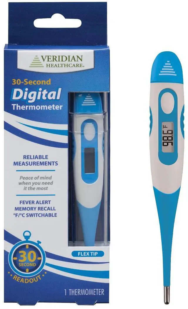 Main image of Rectal Digital Thermometer Stick Digital Display 08-355 1 Each