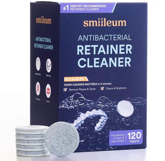 Main image of Retainer Cleaner - 120 Retainer Cleaning Tablets for Aligners
