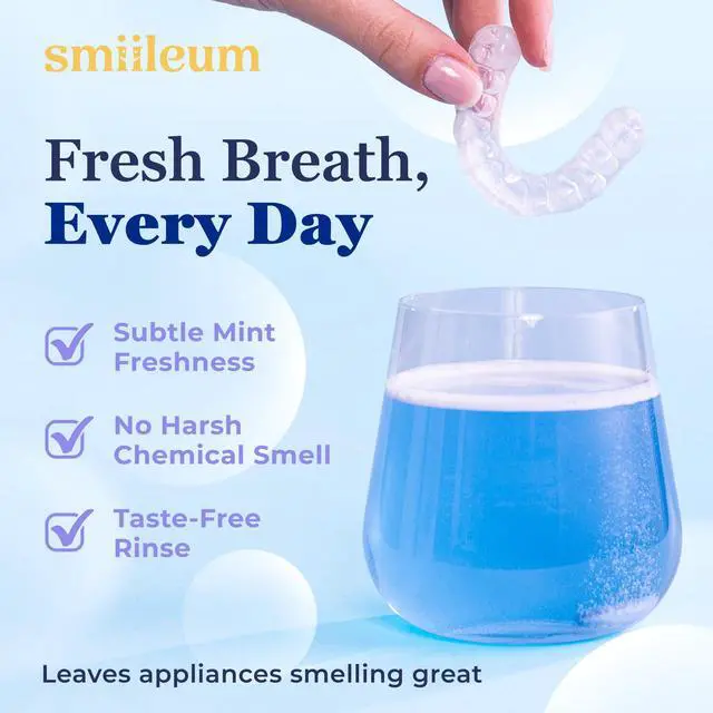 Alt view image 6 of 7 - Retainer Cleaner - 120 Retainer Cleaning Tablets for Aligners