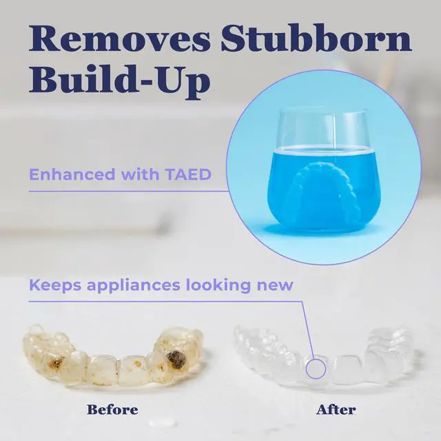 Alt view image 5 of 7 - Retainer Cleaner - 120 Retainer Cleaning Tablets for Aligners