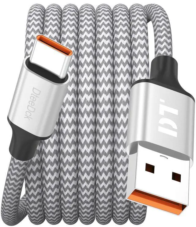 Main image of USB C Cable 15 ft Extra Long, USB A to USB C 18W Fast Charging Cables, 480Mbps Speed C Port Charger Braided Cord for iPhone 17/16/15 Galaxy S26-S08 iPads Tablets Security Camera Xbox PS5 Controller