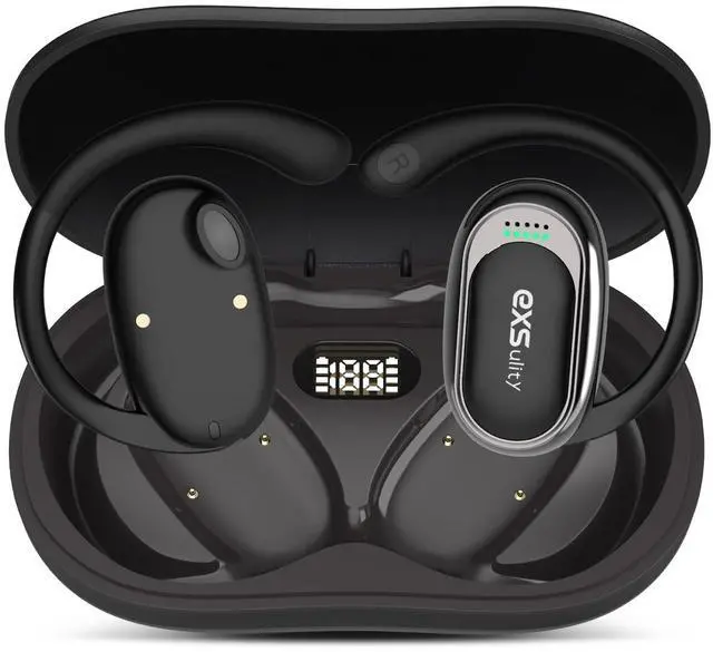 Main image of AI Translator Earbuds Real Time,Support 144 Languages Translation & 5 Translation Modes,3-in-1 HD Sound Translator Earphones with APP Compatible with iOS & Android (Black)