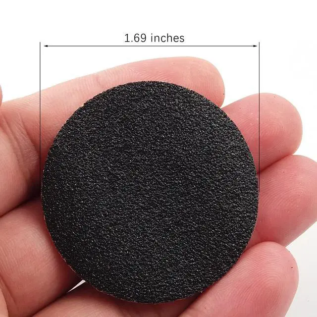 Alt view image 6 of 7 - 60pcs Replaceable Sandpaper Refill Discs for Electric Foot File Callus Remover Hard Dry Dead Skin Removal (Fine 180 Grit)