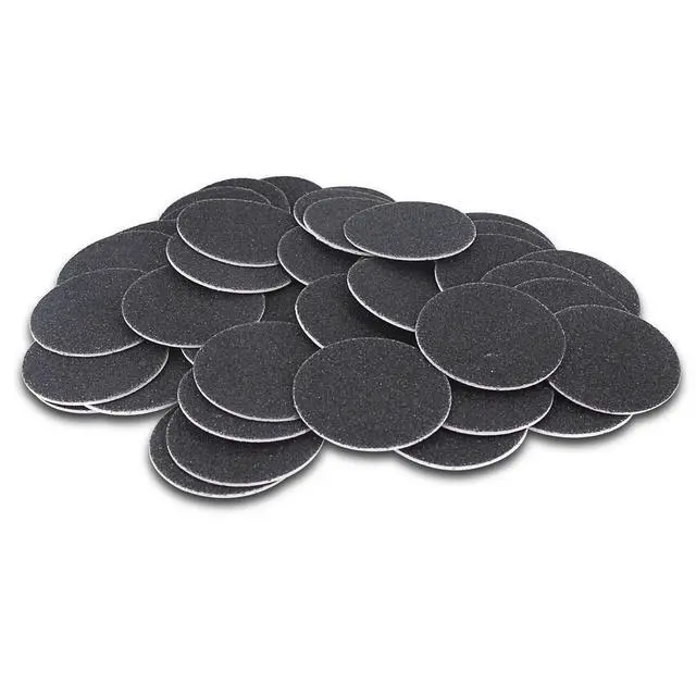 Alt view image 7 of 7 - 60pcs Replaceable Sandpaper Refill Discs for Electric Foot File Callus Remover Hard Dry Dead Skin Removal (Fine 180 Grit)