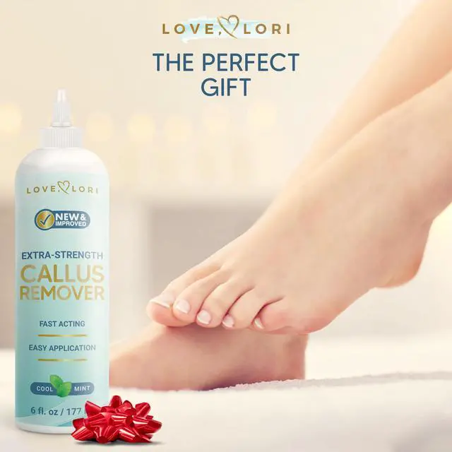 Alt view image 6 of 7 - Feet (Extra Strength) Foot Callus Remover Gel - Pedicure Tools for Feet Scrubber Foot Care Spa Essentials, 6oz