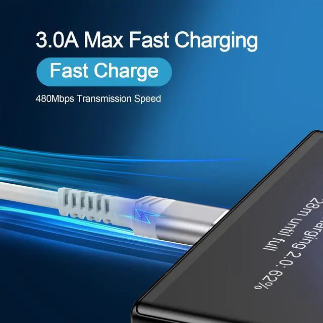 Alt view image 3 of 7 - Retractable USB C Cable, 2Pack 3ft Coiled USB-A to USB C Cable Type C Car Charging Cord for Samsung Galaxy A17 A56 S26 Ultra S25 S24 A16 A15 iPhone 17e/17/16/16 Pro Max/15 Pixel 10a 10 Pro XL Fold 9a