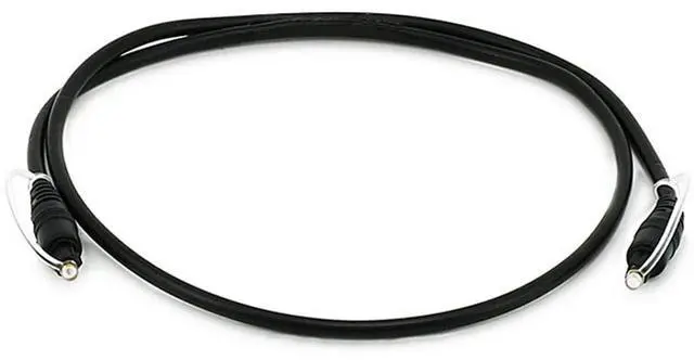 Main image of S/PDIF (Toslink) Digital Optical Audio Cable, 3ft Black