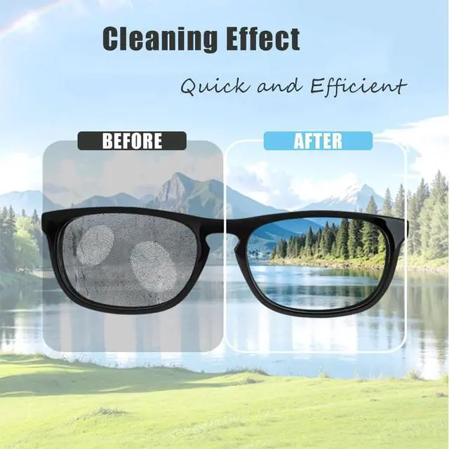 Alt view image 7 of 7 - 300 PCS Lens Cleaning Wipes for Eyeglasses, Glasses Cleaner for Glasses/Sunglasses, Phones, iPads, Eyeglasses, Tablets, Laptops, Computers, Mirrors, Lens Wipes Individually Wrapped, 6cm * 12cm