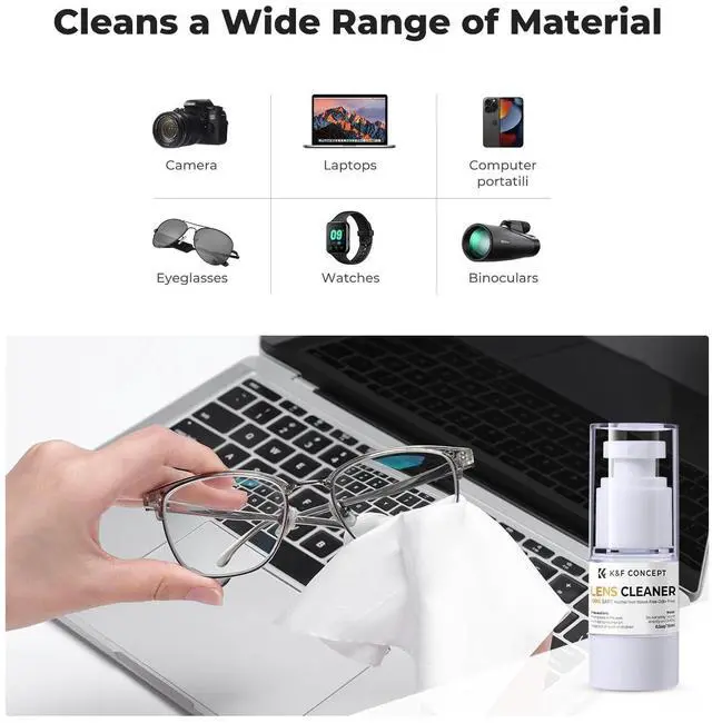 Alt view image 2 of 7 - Spray Lens Cleaner Care