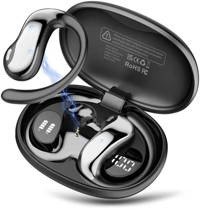 Main image of AI Translation Earbuds Real Time, 144 Language Translator Earbuds for iPhone and Android, 80H Playtime,3-in-1 Translation Headphones Translating Device, for Travel/Business/Meeting/Learning (Black)