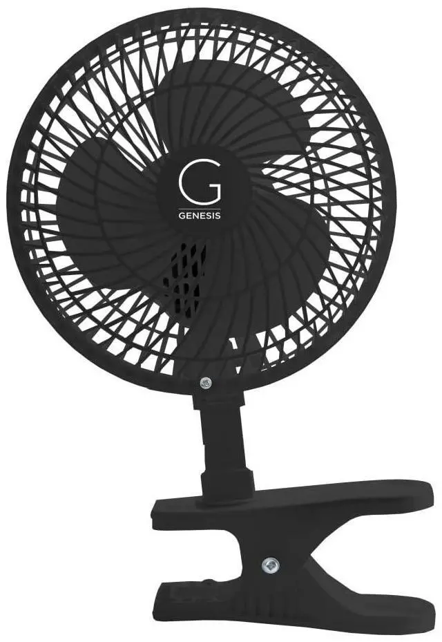 Main image of 6-Inch Clip Convertible Table-Top & Clip Fan Two Quiet Speeds - Ideal For The Home, Office, Dorm, More Black (A1CLIPFANBLACK