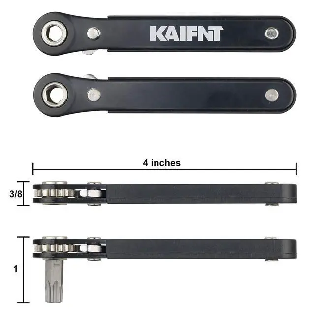 Alt view image 4 of 5 - K403 Comprehensive Torx Bit Set with Mini Ratchet Wrench, 1/4-Inch Drive, 34-Piece
