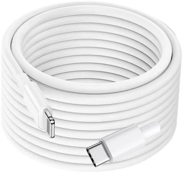 Main image of for USB C to Lightning Cable 15FT/5M 1 Pack MFi Certified 27W PD Fast Charging Extra Long iPhone Charger Cord Compatible with iPhone 14/13/12/11 Pro Max/XS MAX/XR/SE/8/ipad/7/6 Plus