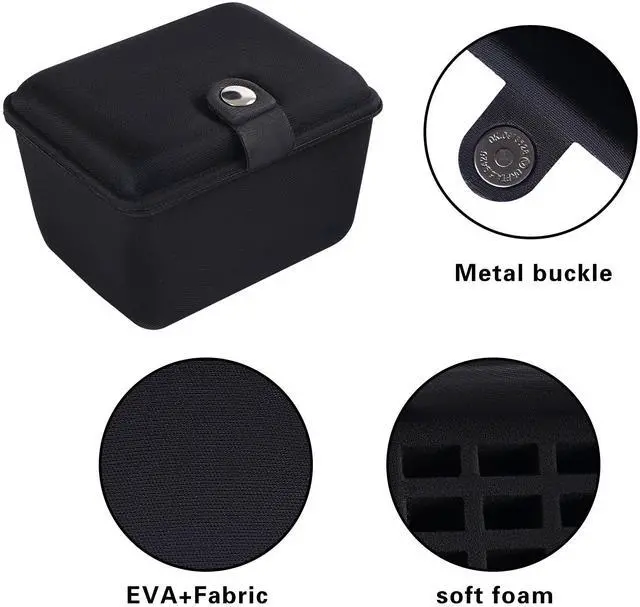 Alt view image 3 of 7 - Flash Drive case USB case Organizer Silicone Material Holds 12 Thumb Drive case Office Home Portable Electronic Accessories Organizer for USB Flash Drive(Case Only) (16pcs Balck)