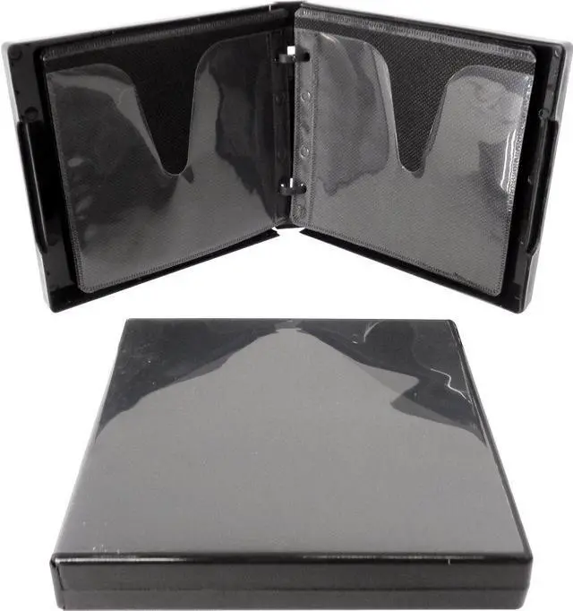 Main image of CD DVD 2-Ring Album Wallet Book #CDBR2412BK