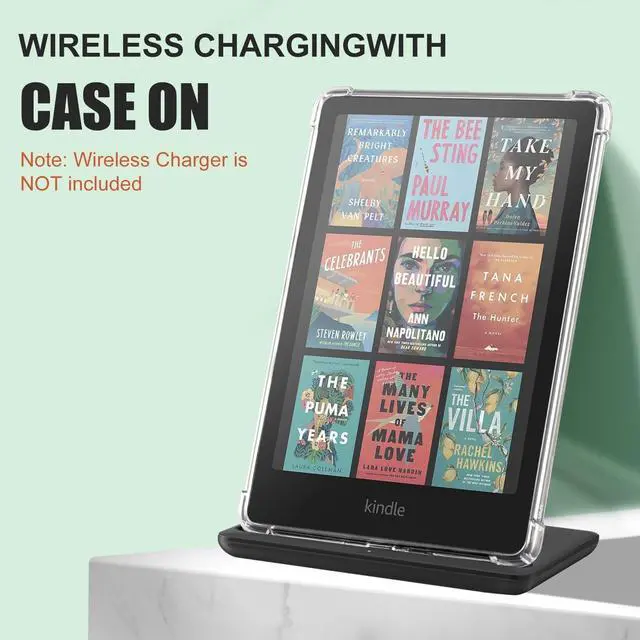 Alt view image 5 of 7 - Clear Case for 7" All-New Kindle Paperwhite 12th Gen 2024 & Kindle Colorsoft Signature Edition (2024 Release) - Ultra Slim Soft TPU Transparent Cover & Lightweight, Clear