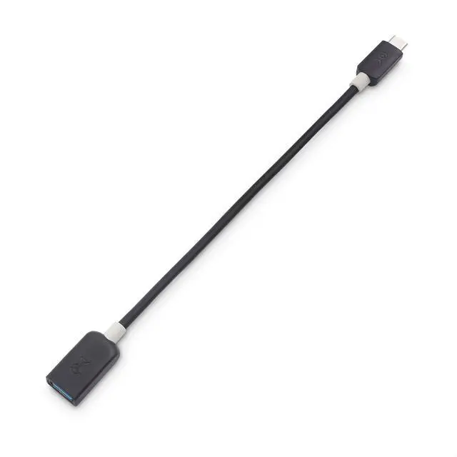 Alt view image 2 of 7 - 5Gbps USB C to USB 3.0 Adapter - 6 Inches, USBC Male to USBA Female OTG Adapter, Black