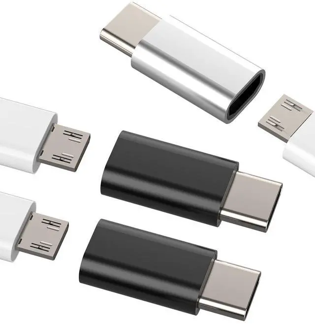 Main image of Micro USB Female to USB C Male(3pack) Adapter Android Port Charge Cable to Type-C Charging Converter for Pixel 5XL LG Compatible for Samsung Galaxy Note S10 S20 S21 Ipad Pro Air4 Cord Connector