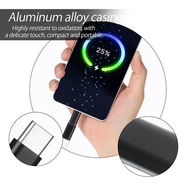 Alt view image 4 of 7 - 3 Micro USB Male to USB C Female & 3 Type C Male to Micro USB-Female, Support Charge Data Sync Compatible with Phones Tablets