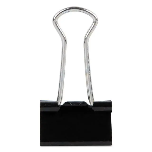 Alt view image 6 of 7 - Small Binder Clips Black/Silver, 144 Each (10200VP)
