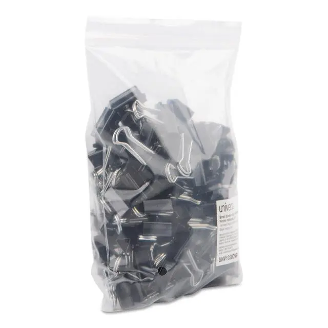 Alt view image 5 of 7 - Small Binder Clips Black/Silver, 144 Each (10200VP)
