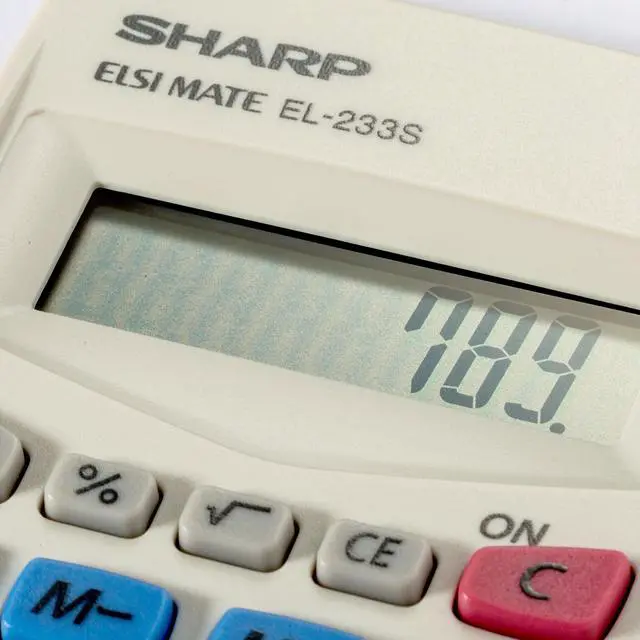 Alt view image 5 of 5 - EL233SB Standard Function Calculator