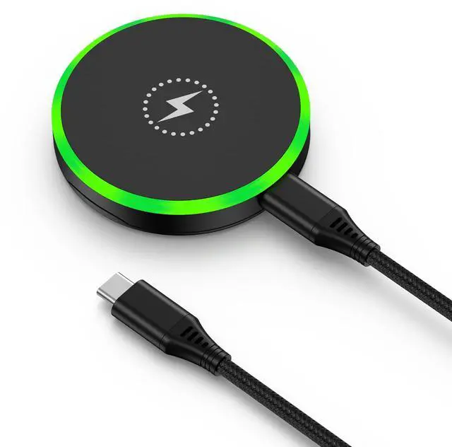 Main image of 25W Magnetic Wireless Charger Android for Samsung Galaxy S26 Ultra/S25/S24/S23/S22/S21/S20, Magsafe Charger for iPhone 17/16/15/14/13/12 Series, Wireless Super Fast Charging Pad for Google Pixel 10A