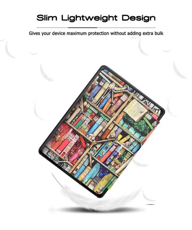 Alt view image 6 of 7 - Case for 7'' Kindle Paperwhite 12th Generation and Kindle Colorsoft Signature Edition 2024 Released - Lightweight Durable Premium PU Leather All New Cover with Hand Strap, Auto Wake/Sleep