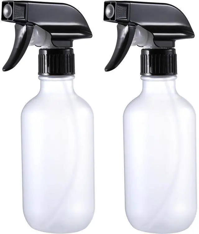 Main image of Spray Bottles 2 Pack 10 oz Refillable Plastic Squirt Bottle for Liquid