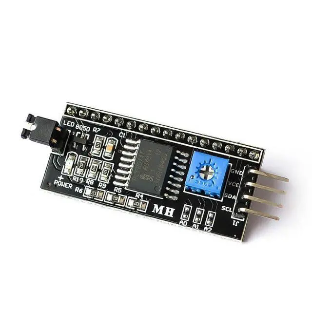 Alt view image 4 of 6 - I2C LCD Adapter Extended Board for 1602 2004 LCD IIC I2C Interface Compatible with for Arduino Raspberry Pi ESP32 STM