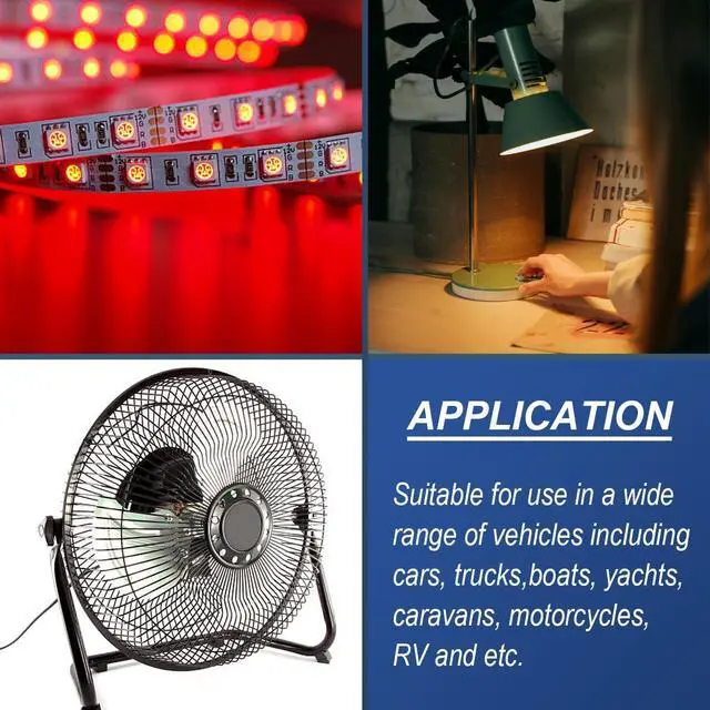 Alt view image 4 of 4 - 5pcs USB Cable with Switch, Male to Female Extension Cord Inline Rocker On/Off Switch for Driving Recorder, LED Desk Lamp, USB Fan, LED Strip