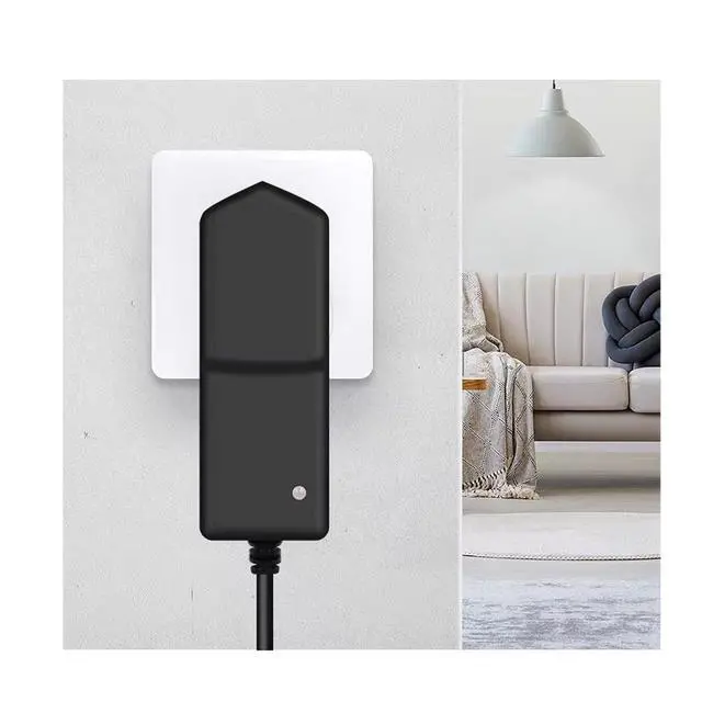 Alt view image 5 of 5 - 12V 1A Adapter Charger 0.8A 0.5A AC Power Supply Adapter 12W Replacement Security Camera BT Speaker GPS Router, Switching Power Adapter100-240V 50-60Hz AC to DC Adapter, with 5.5x2.1mm Plug Power Cord