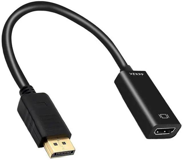 Main image of USB C to DisplayPort Cable, 8K@240Hz 4K@960Hz, 6.6 Feet, Thunderbolt 5/4 Compatible, Unidirectional, Silver and Black