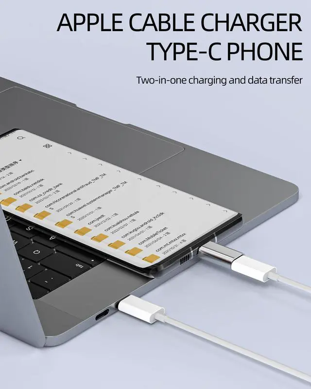 Alt view image 4 of 7 - USB C Male to Lightning Female 3pack Charging Cable Adapter Apple iPhone15 Pro Max Plus Ipad Pro Air Mini Type Charger Connector Compatible for Galaxy Note S9 S10 S20 S21 S22 S23 Ultra Z Flip LG Cord