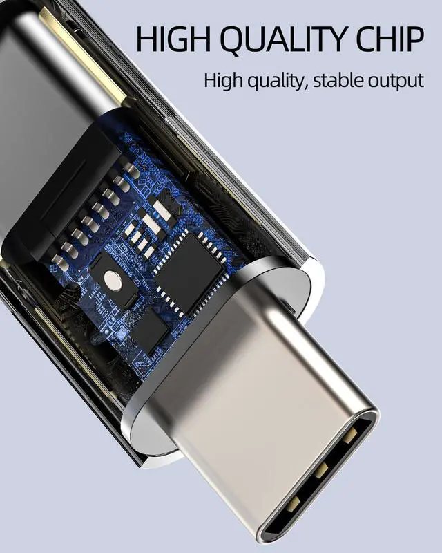 Alt view image 5 of 7 - USB C Male to Lightning Female 3pack Charging Cable Adapter Apple iPhone15 Pro Max Plus Ipad Pro Air Mini Type Charger Connector Compatible for Galaxy Note S9 S10 S20 S21 S22 S23 Ultra Z Flip LG Cord