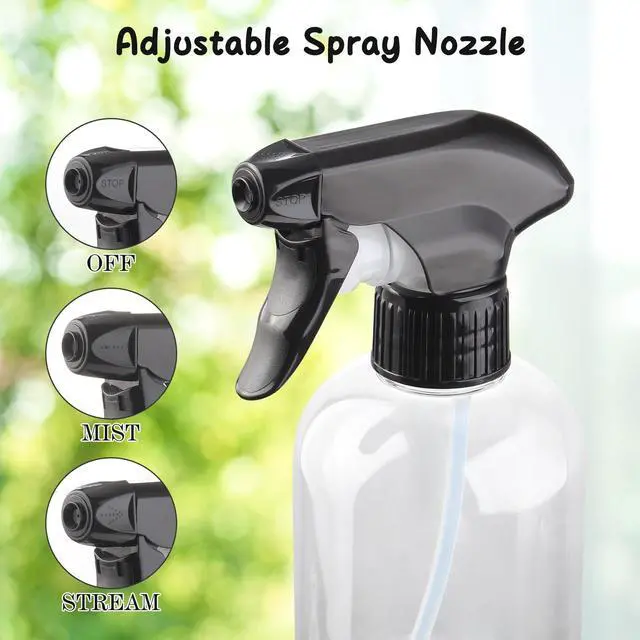 Alt view image 3 of 7 - Spray Bottle Empty Spray Bottles PET -10 oz/300 ml Plastic Water Sprayer bottles Refillable Containers Fine Mist Small Spray Bottles for HairCleaning Solutions, Cooking
