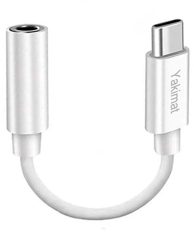 Main image of USB C to 3.5mm Headphone Jack Adapter Compatible with iPhone 17/16/ 15, iPad Pro, Pixel 9 8 7 6 5 4 3 2 XL, Samsung Galaxy S25/ S24/S23 and More