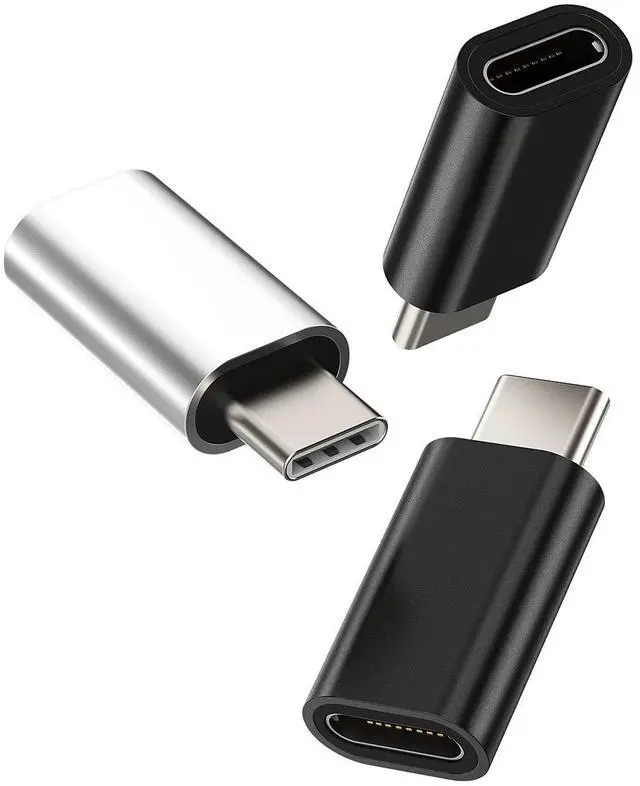 Main image of 3Pack USB C Male to Compatible for Lightning Female Adapter Compatible with Apple iPhone15 Pro Max Plus Ipad Pro Air Mini for Galaxy Note S23 S20 S21 LG Charging Type C Charger Connector Cable