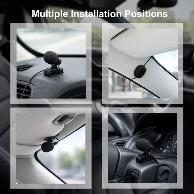 Alt view image 5 of 5 - Microphone 2.5mm Mic Handsfree Dash Car Stereo Receiver Replacement for Pioneer DEH-4500BT DEH-7300BT DEH-80PRS DEH-S31BT DEH-S31BT DEH-S4100BT DEH-S4200BT DEH-S6220BS DEH-X6500BT DEH-X65BT