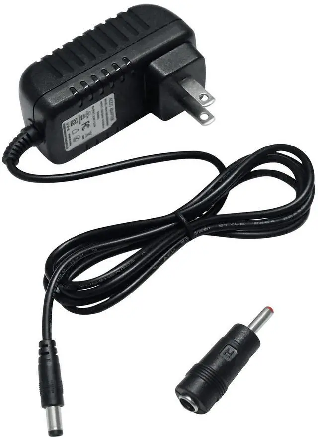 Main image of DC 9V Power Cord UL Listed 9V 1.5A Power Supply AC to DC Adapter 5.5mmx2.5mm 3.5mmx 1.35mm Replacement 100-240V 50-60Hz 9 Volt 1.5 Amp Charger 4ft for Camera LED Light Speaker (NOT 5.5mmx2.1mm)
