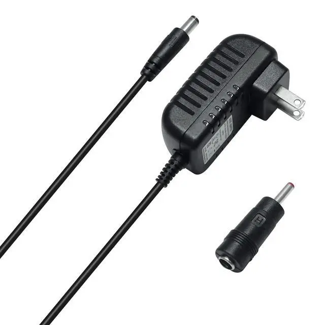 Alt view image 6 of 7 - 5V 2A Power Supply AC to DC Adapter 100-240V 50-60Hz Power Cord 5.5mm x 2.5mm 3.5mm x 1.35mm Plug Wall Charger Replacement 4ft 10W Output 5 Volt 2 Amp for Camera LED Strip Light Speaker