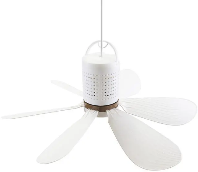 Main image of Portable USB Powered Ceiling Fan Small 5V DC Ceiling Fan, Quiet Hanging Canopy Fan for Cruising Camping Bed Dormitory RV Tent Camping Gazebo Home Room